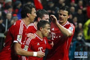  拜仁慕尼黑提前一轮锁定德甲半程冠军  